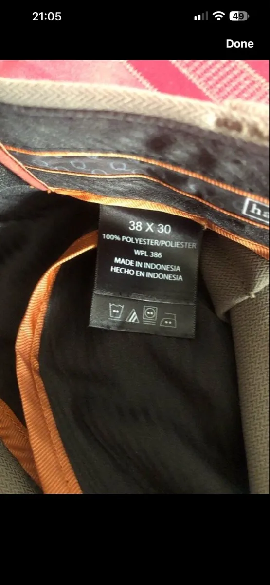 Mens trousers W38” x L 30” €10 - Image 4
