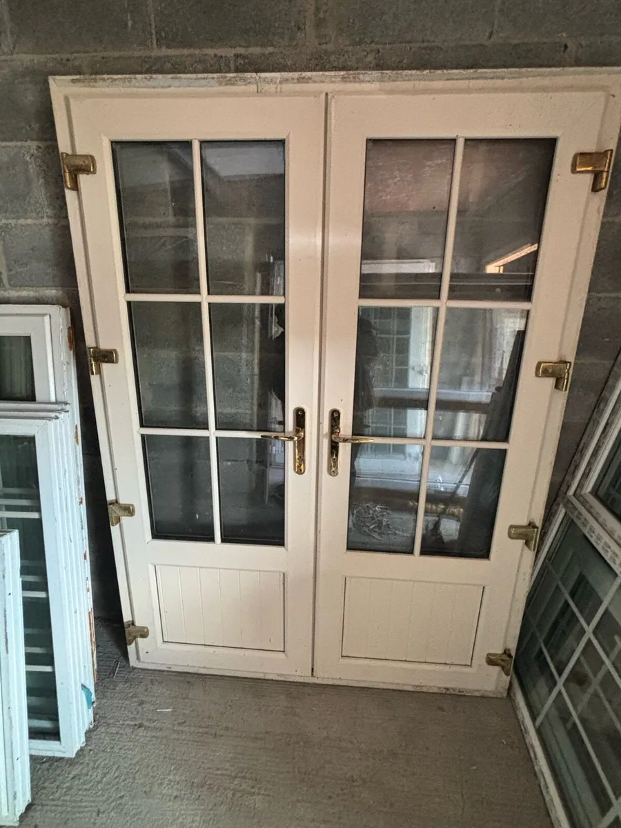 ✳️ HIGH QUALITY UPVC FRENCH DOUBLE DOORS