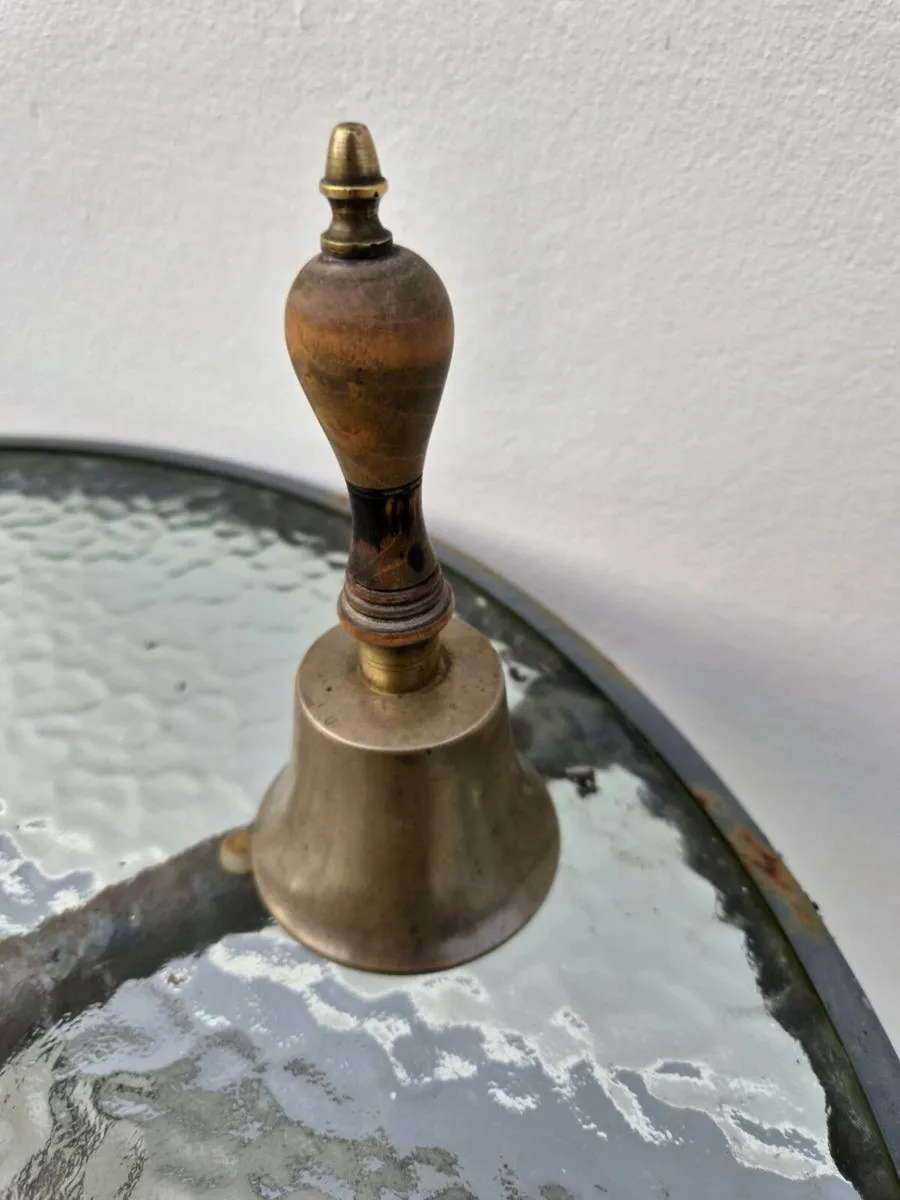 Old brass  dinner bell