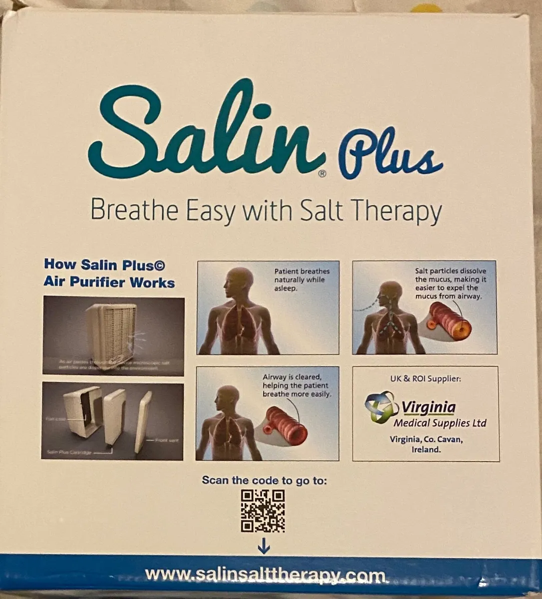 Salin Plus Air Purifier – Salt Therapy Machine - Image 2