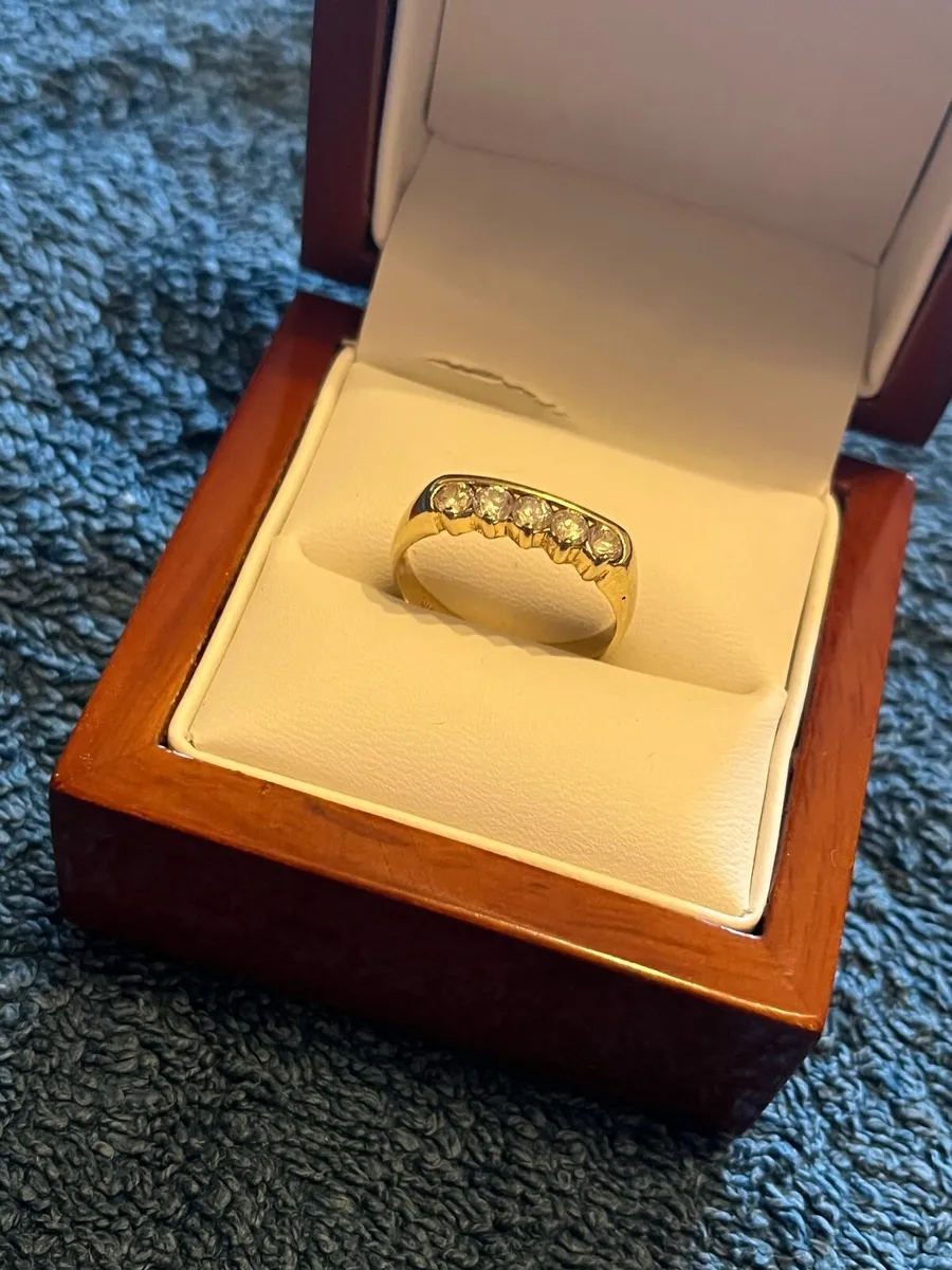 Eternity Ring  Diamond & 14Crt  Gold - Image 1