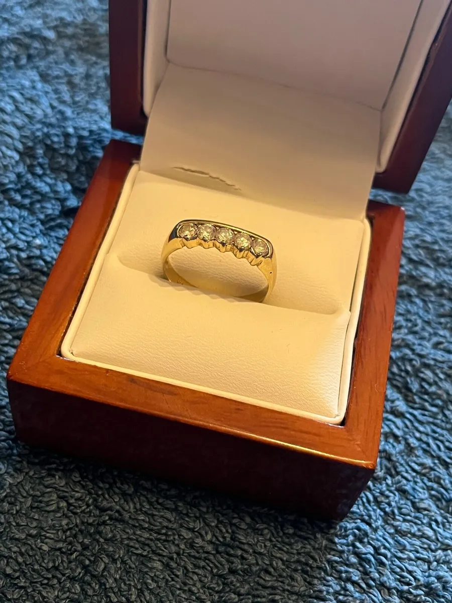 Eternity Ring  Diamond & 14Crt  Gold - Image 2