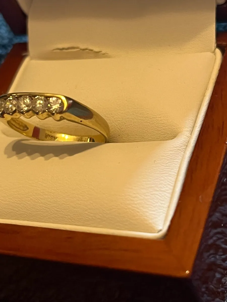 Eternity Ring  Diamond & 14Crt  Gold - Image 3