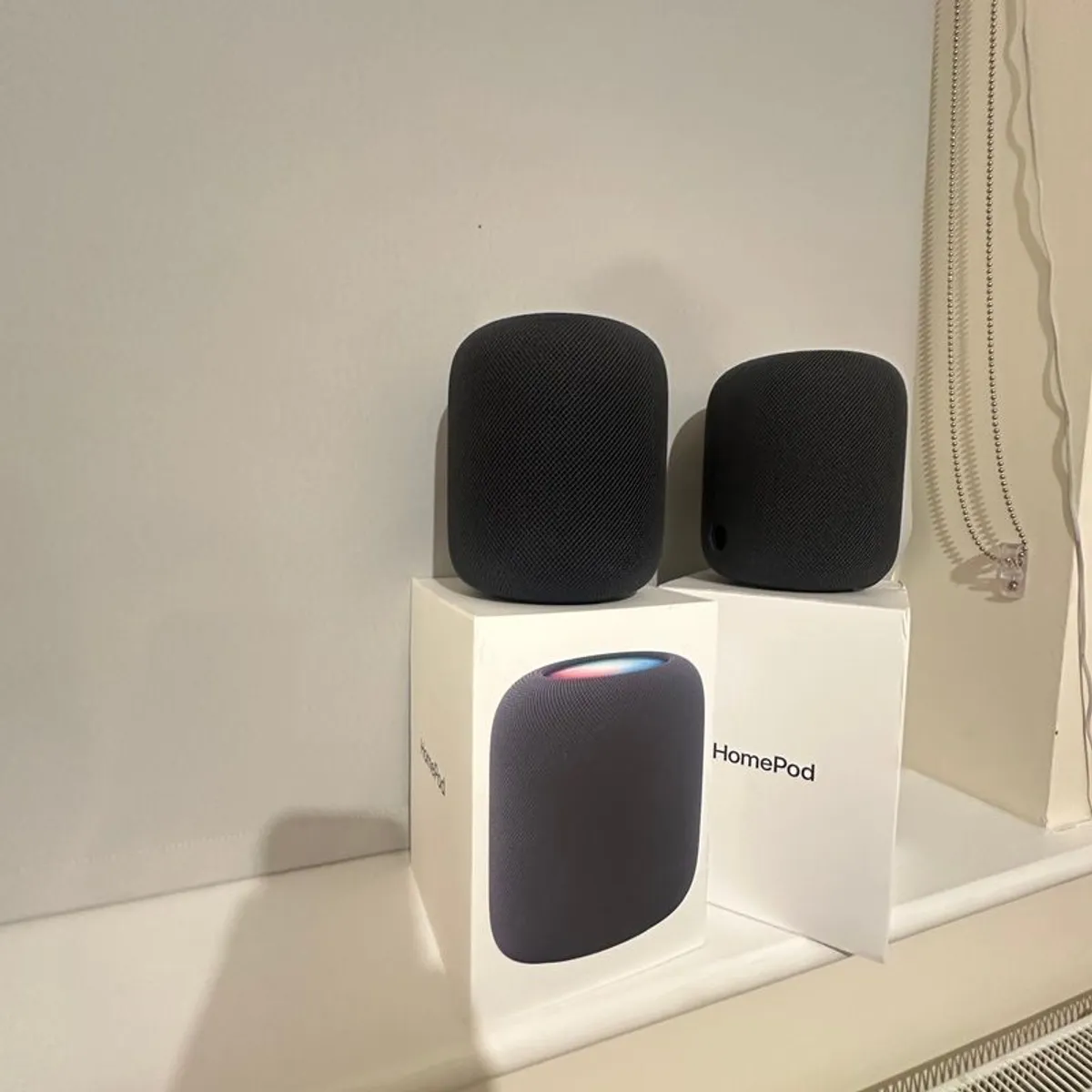 2x Apple HomePods | Midnight (2023) | 2nd Gen - Image 1