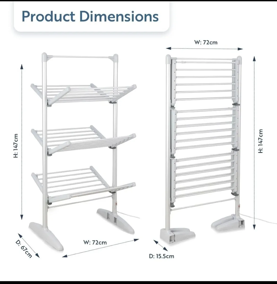 Minky heated airer