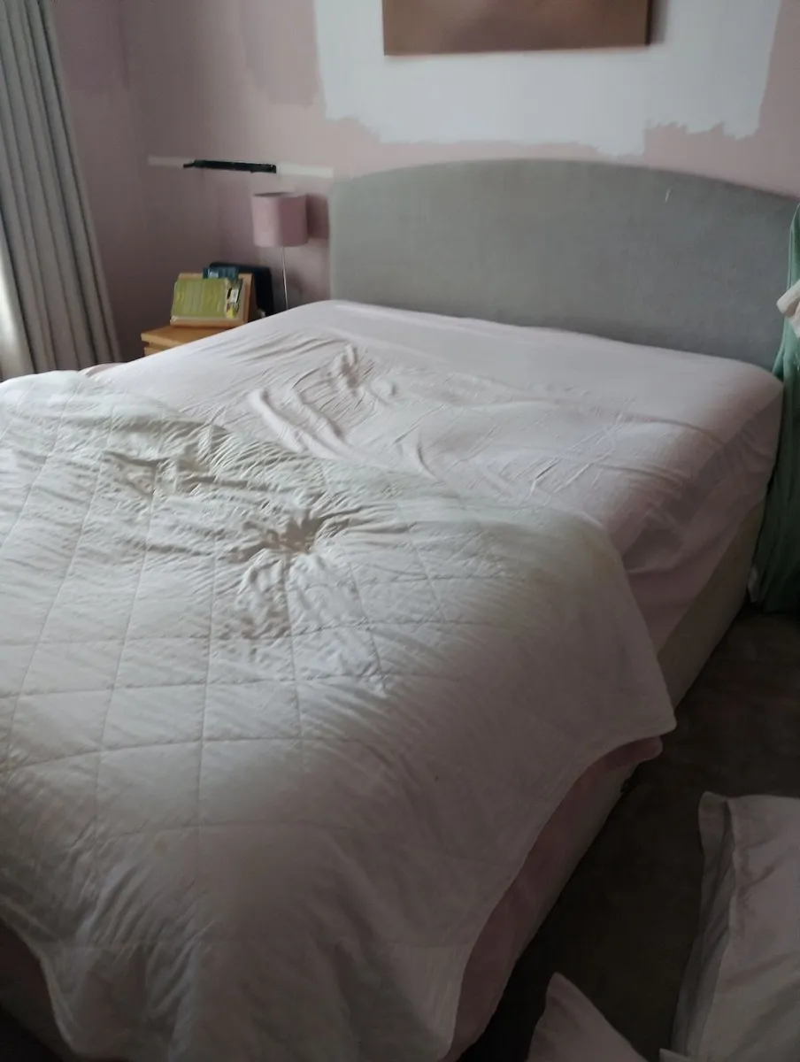 Double bed and head board - Image 4