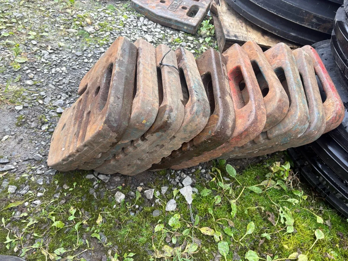 Massey Ferguson front weighs - Image 1