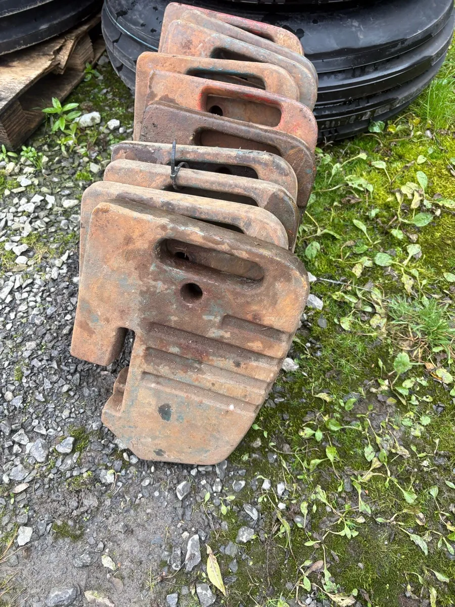 Massey Ferguson front weighs - Image 2
