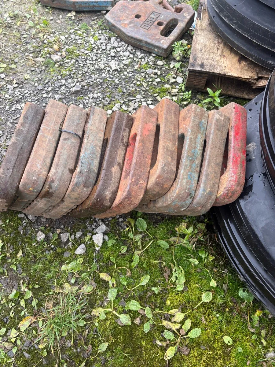 Massey Ferguson front weighs - Image 4