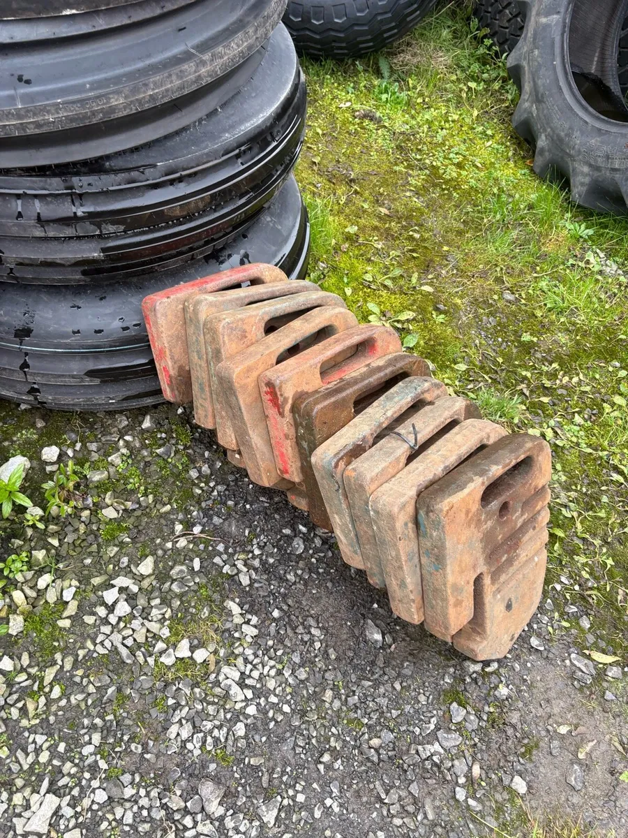 Massey Ferguson front weighs - Image 3