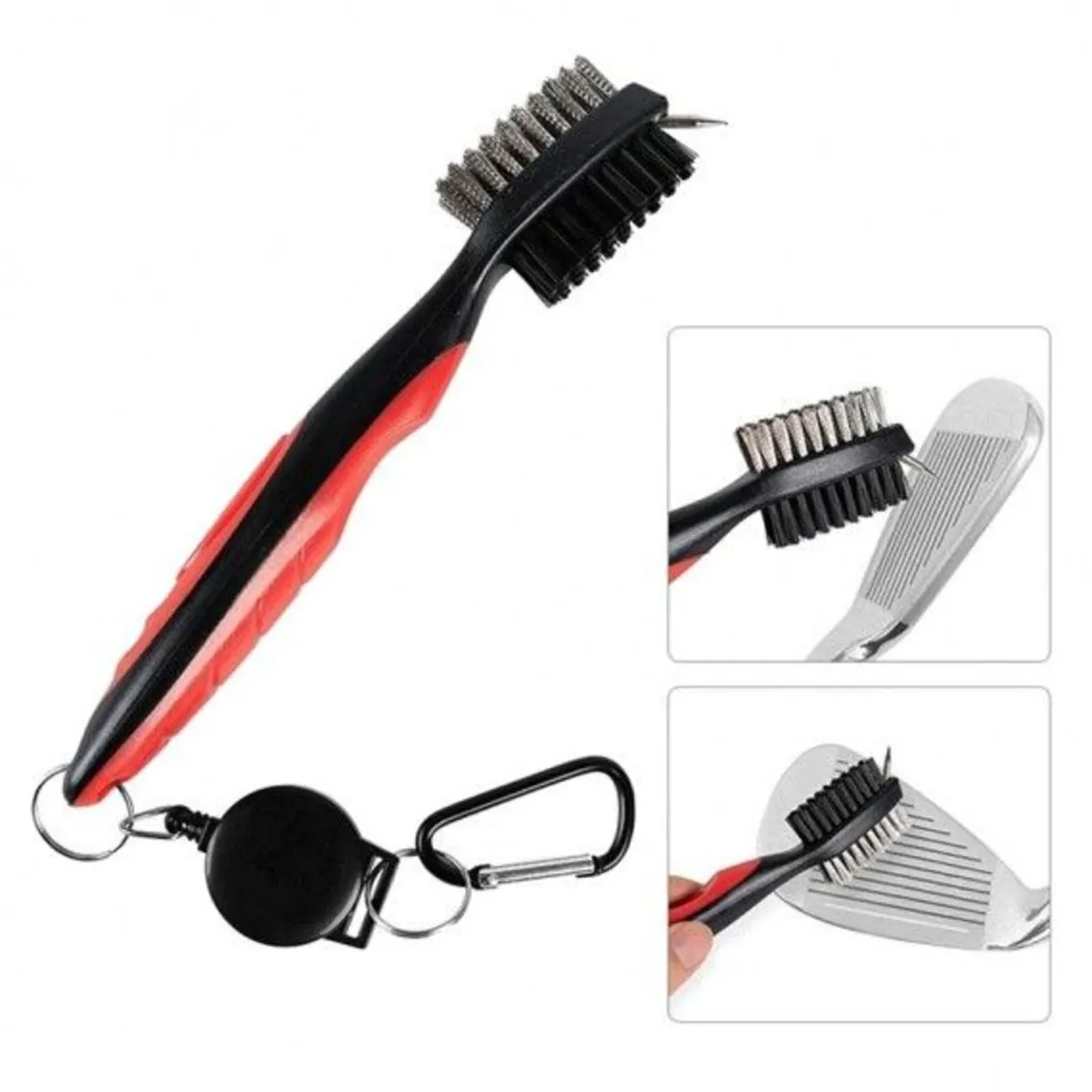 CG Groove Cleaner Brush with Carabiner Clip - Image 2