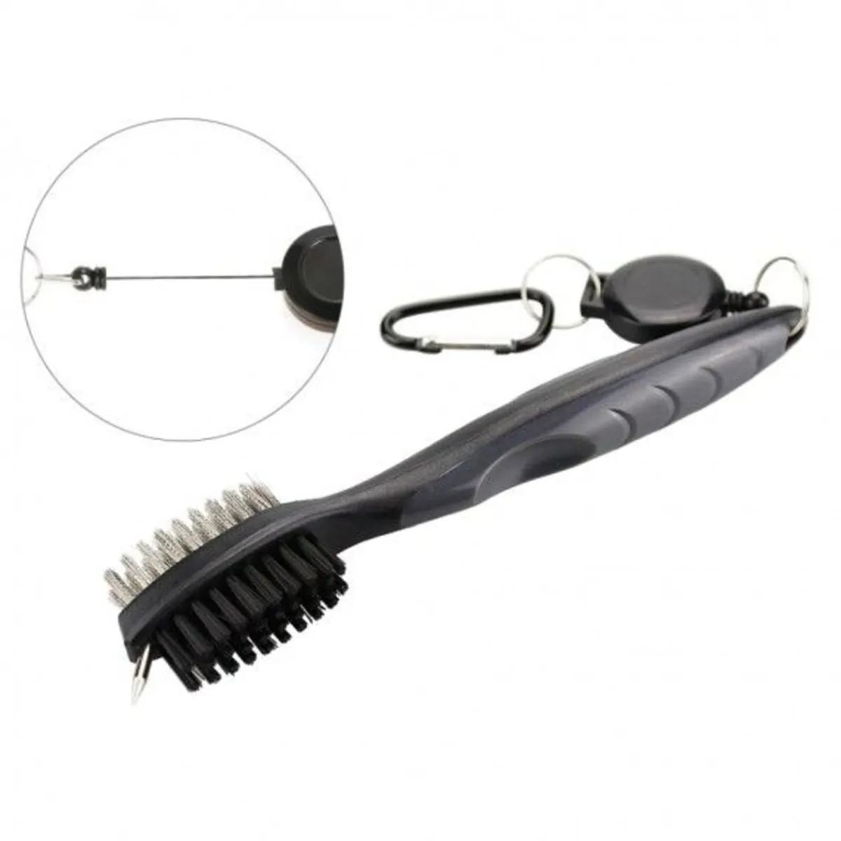 CG Groove Cleaner Brush with Carabiner Clip - Image 3