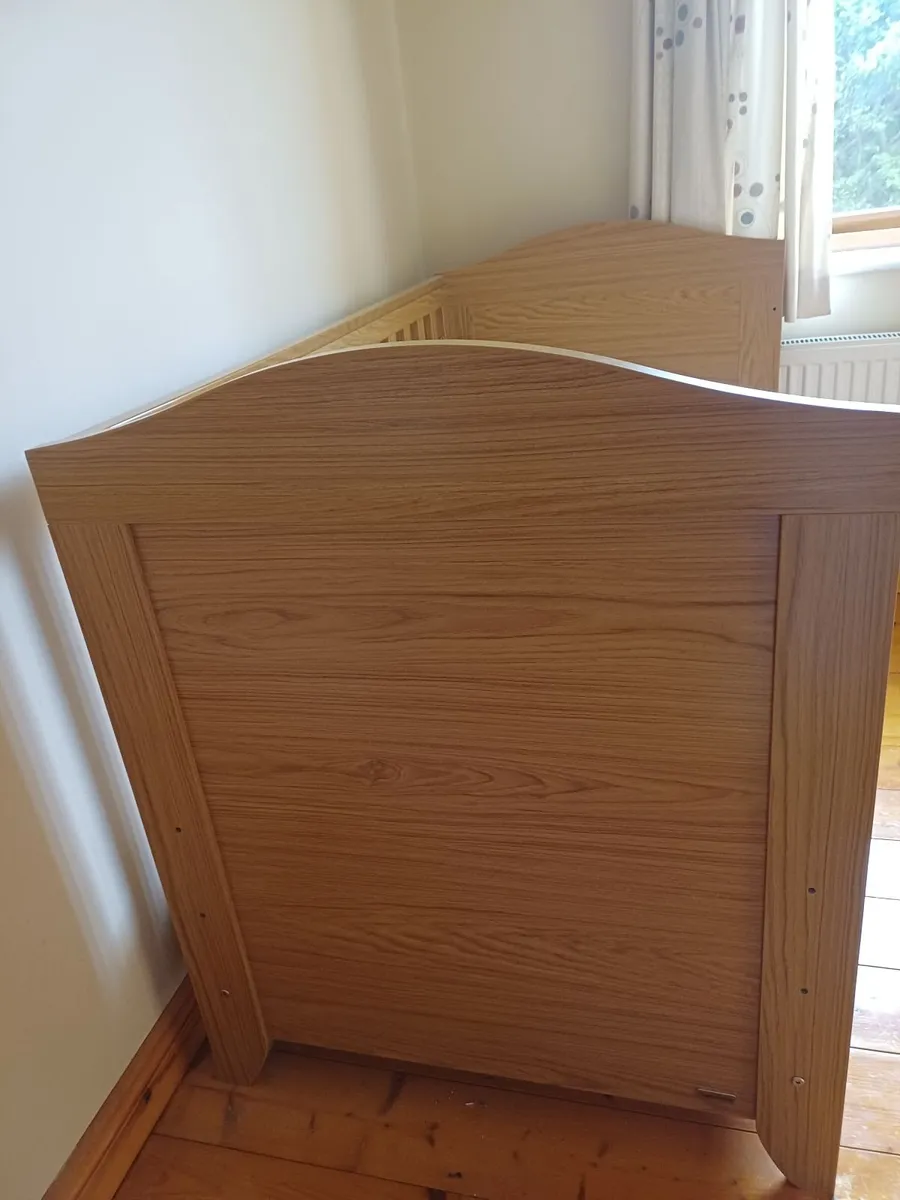 Cot Bed and nursery chair for sale - Image 2