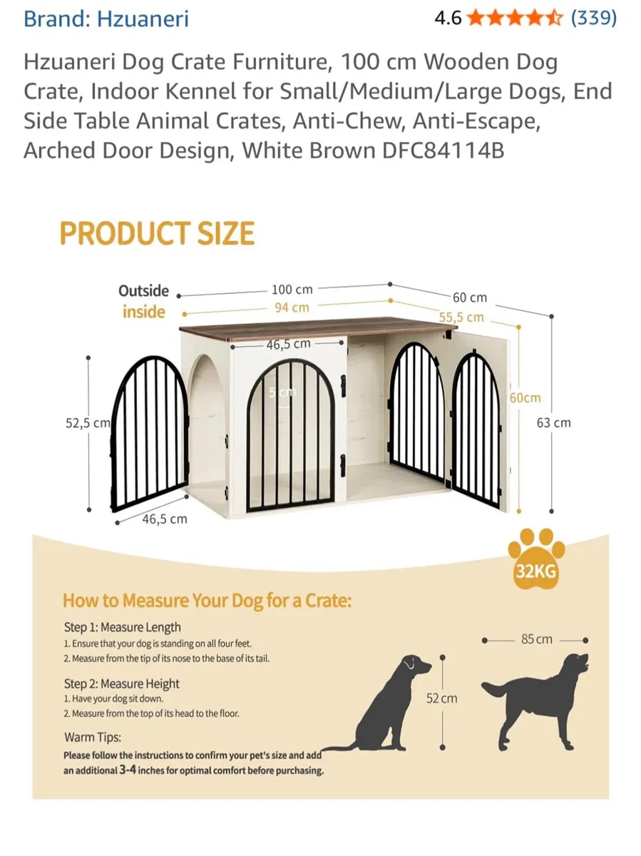 Dog cage - Image 1