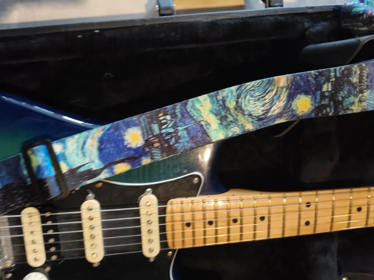 Fender Stratocaster Electric Guitar with Case - Image 4