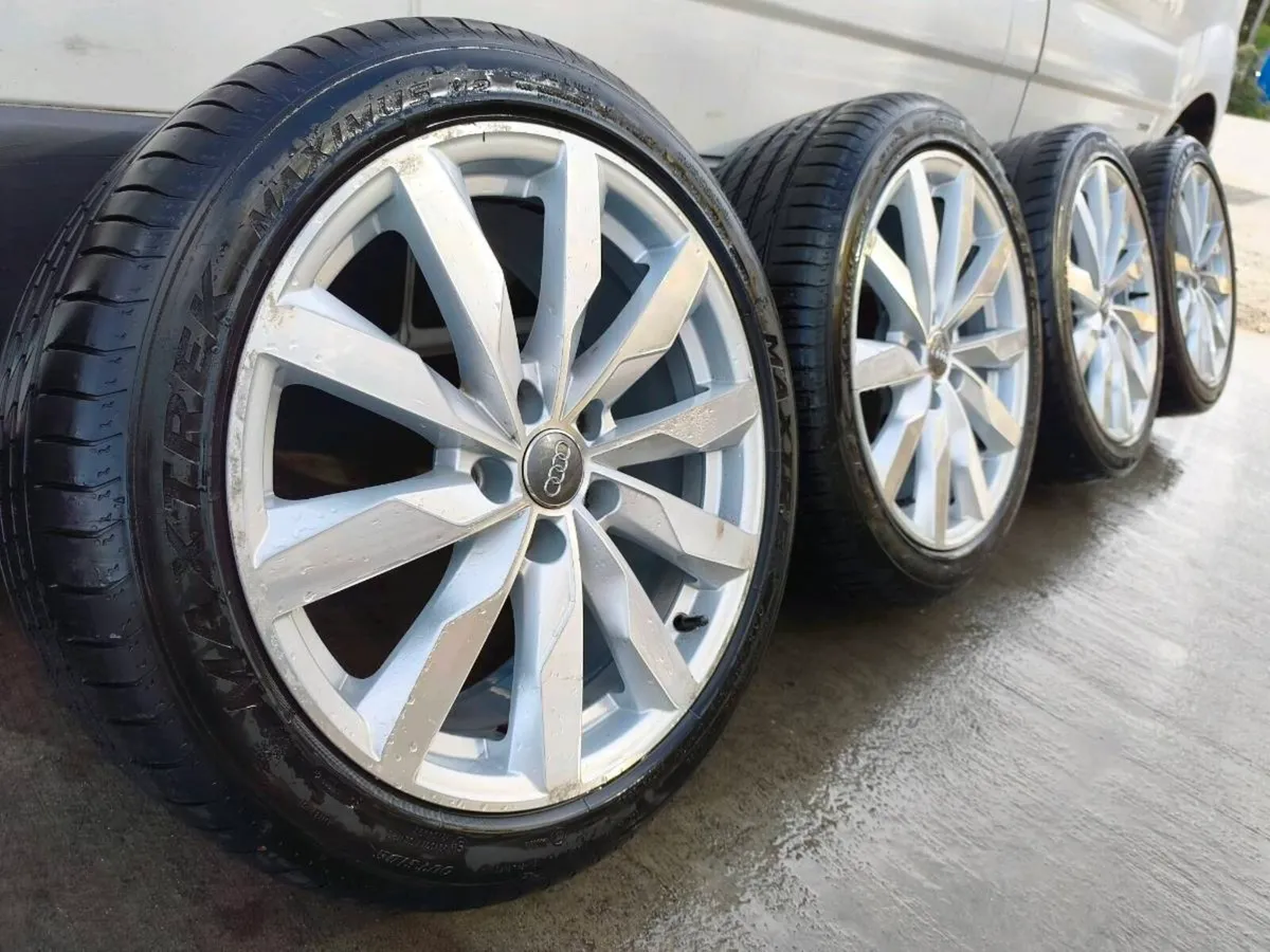 18" Audi alloy wheels - Image 1