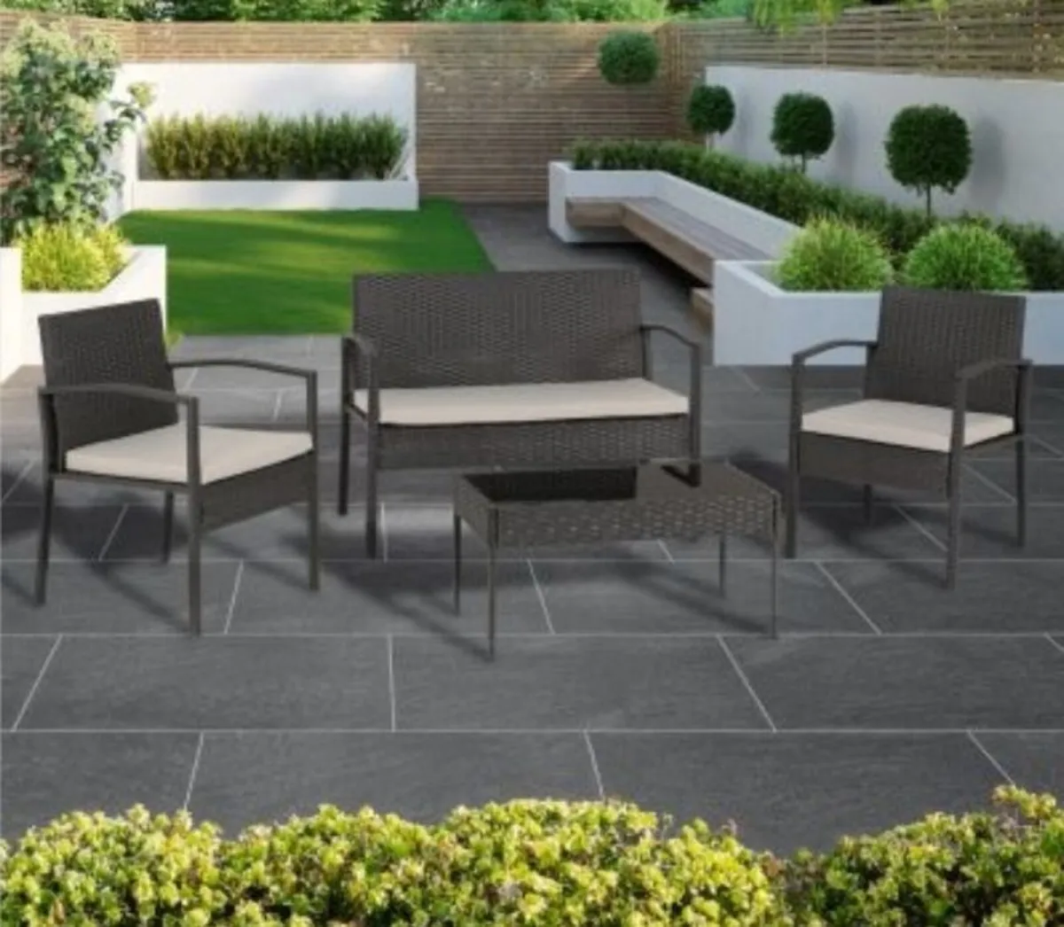 Cedar 4 Piece Garden Set - Image 1
