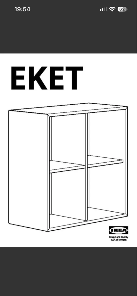 IKEA EKET storage compartment white - Image 3