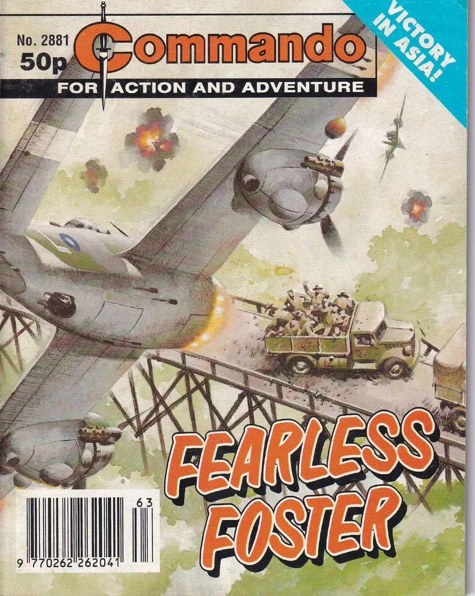 COMMANDO #2881 FEARLESS FOSTER 1995 DC THOMSON - Image 1