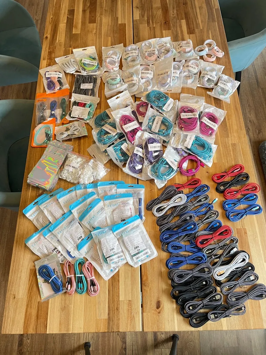 150 Fast Charging Cables- Job lot Brand new ++ - Image 1
