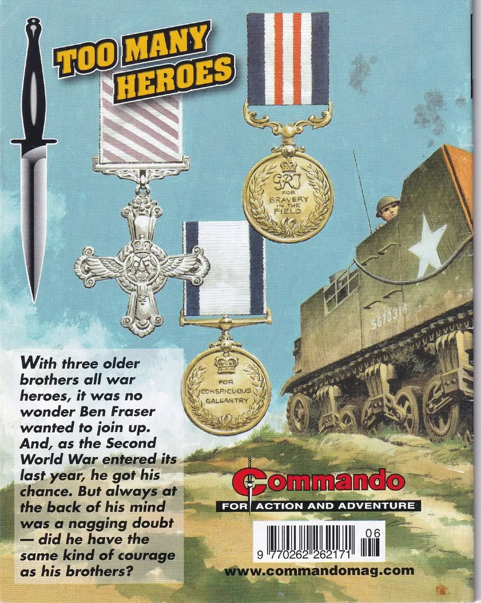 COMMANDO #4279 TOO MANY HEROES 2010 DC THOMSON - Image 2