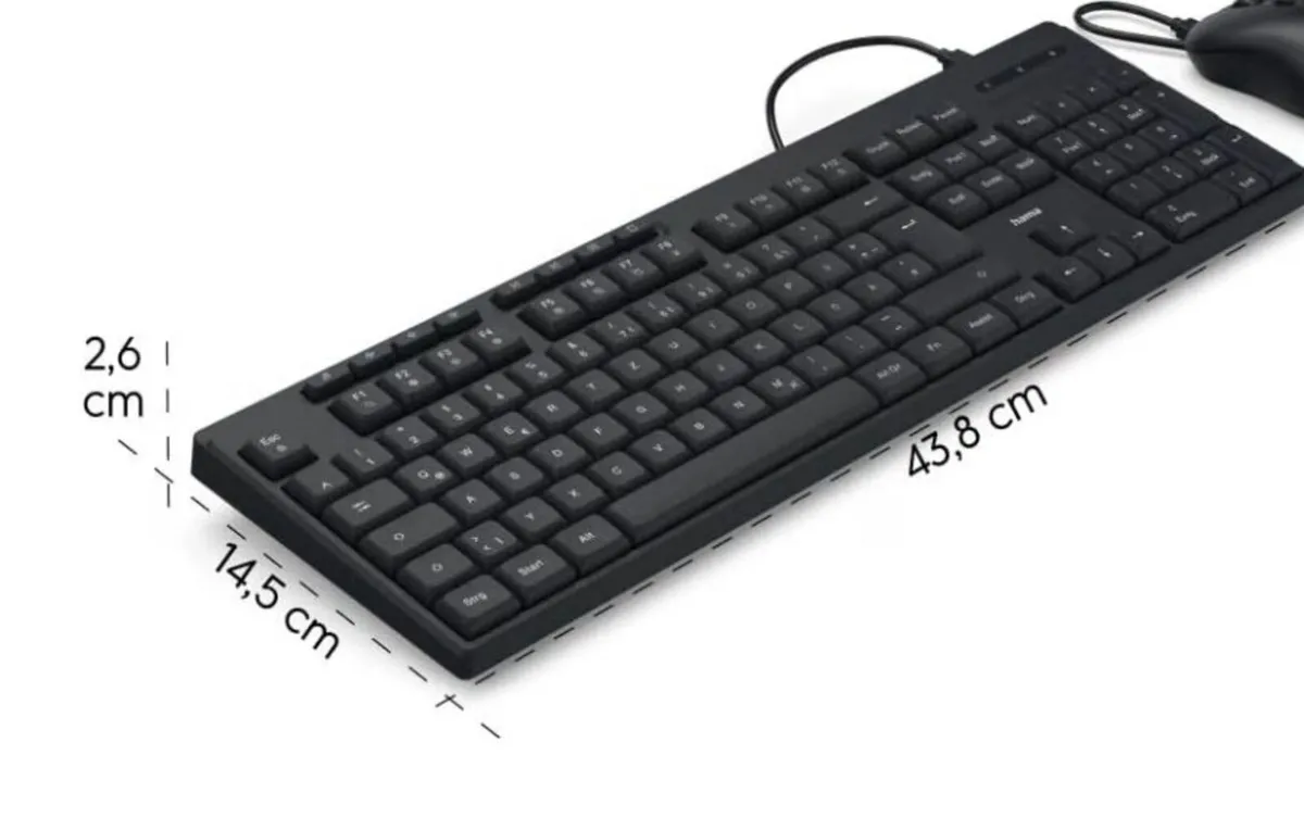 German HP Keyboard - Image 3