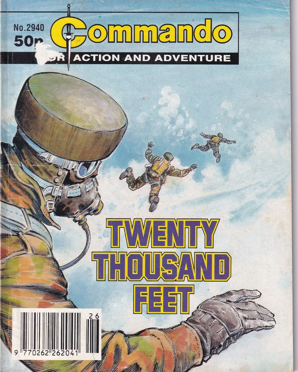 COMMANDO #2940 TWENTY THOUSAND FEET 1996 DC THOMSO - Image 1