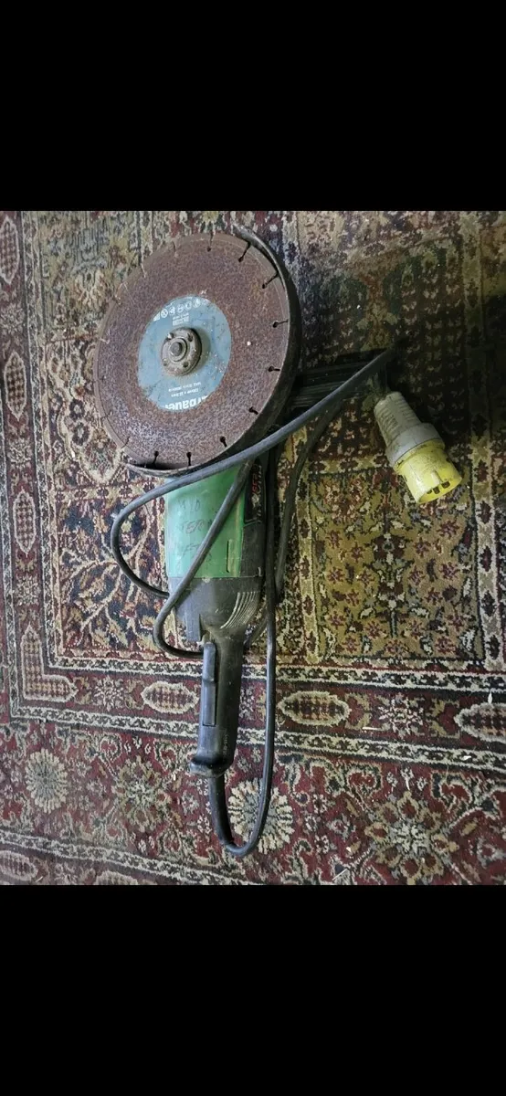 Hitachi Angle grinder 110V - Image 1