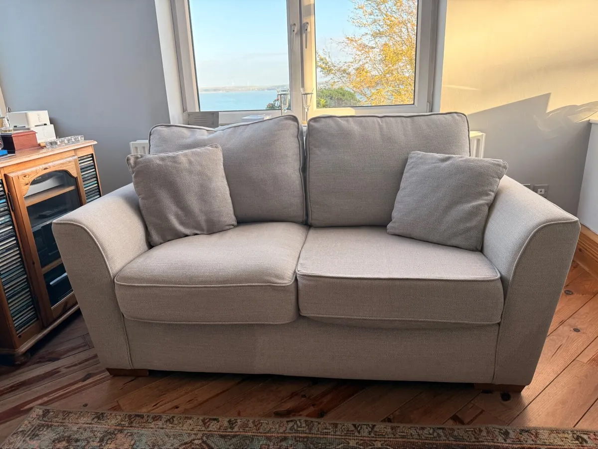 Two Seater Grey Couch - Image 3