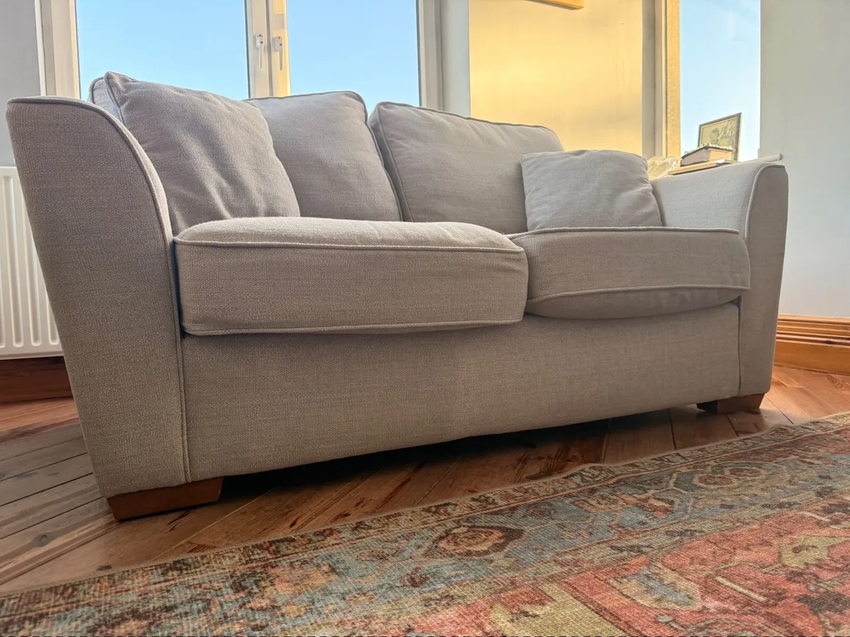 Two Seater Grey Couch - Image 4
