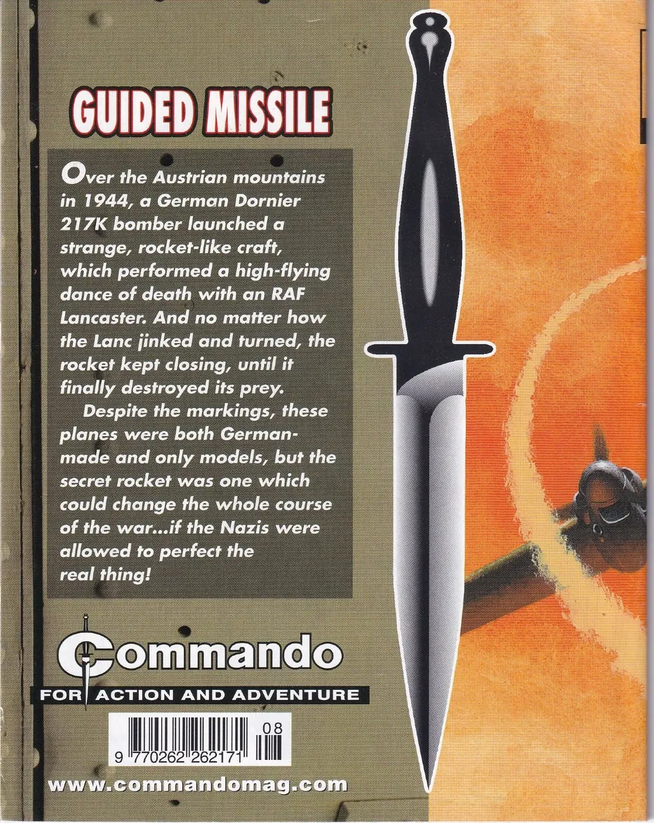 COMMANDO #4287 GUIDED MISSILE 2010 DC THOMSON - Image 2
