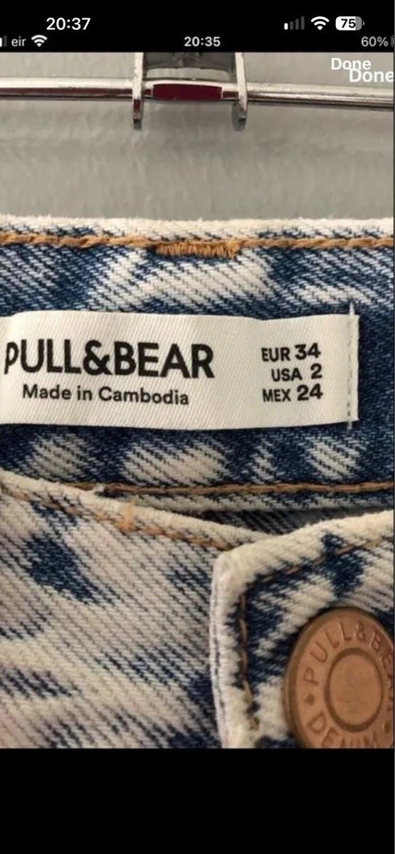 Ladies pull and bear jeans size 8 €10 - Image 3