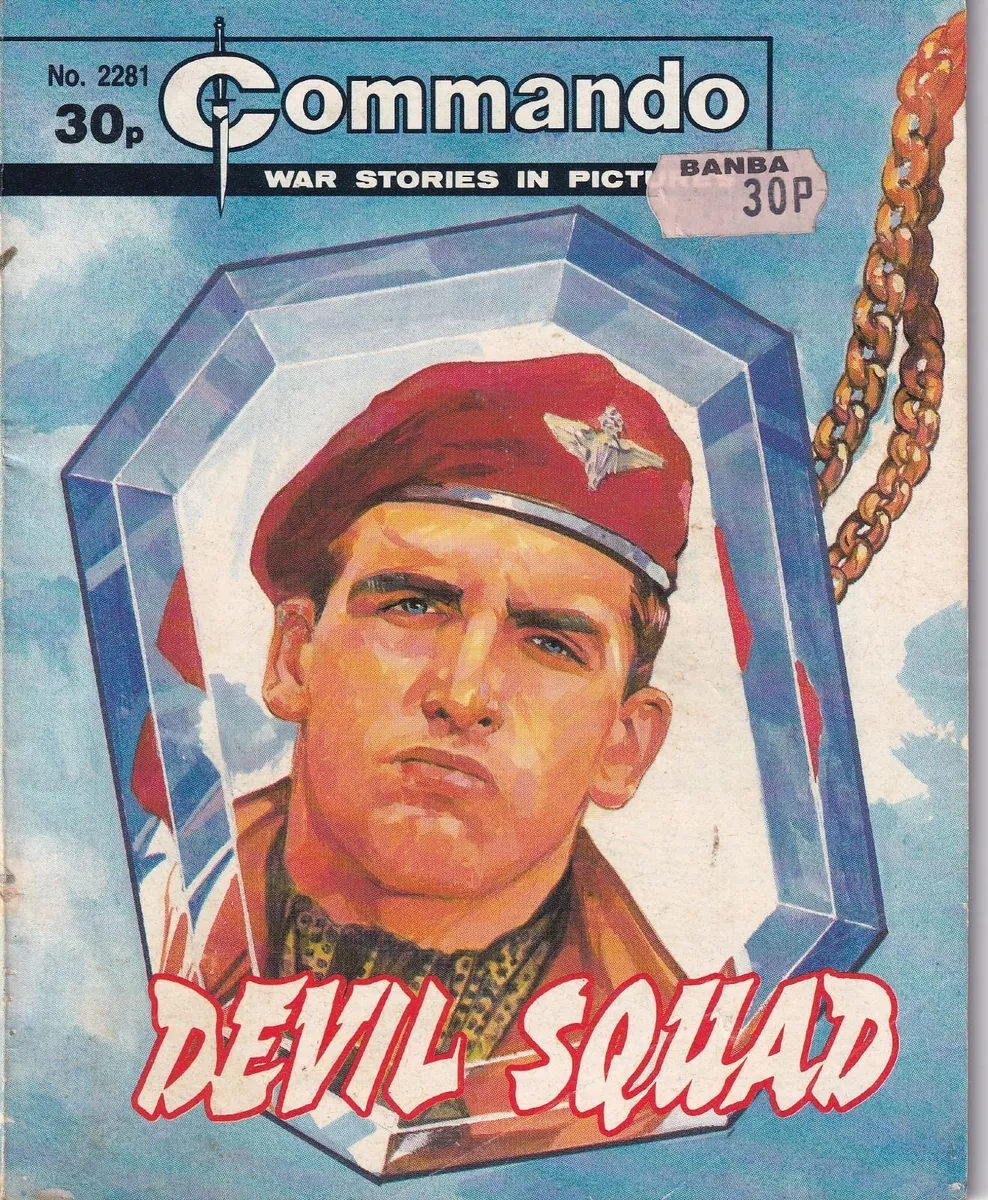 COMMANDO #2281 DEVIL SQUAD 1989 DC THOMSON - Image 1