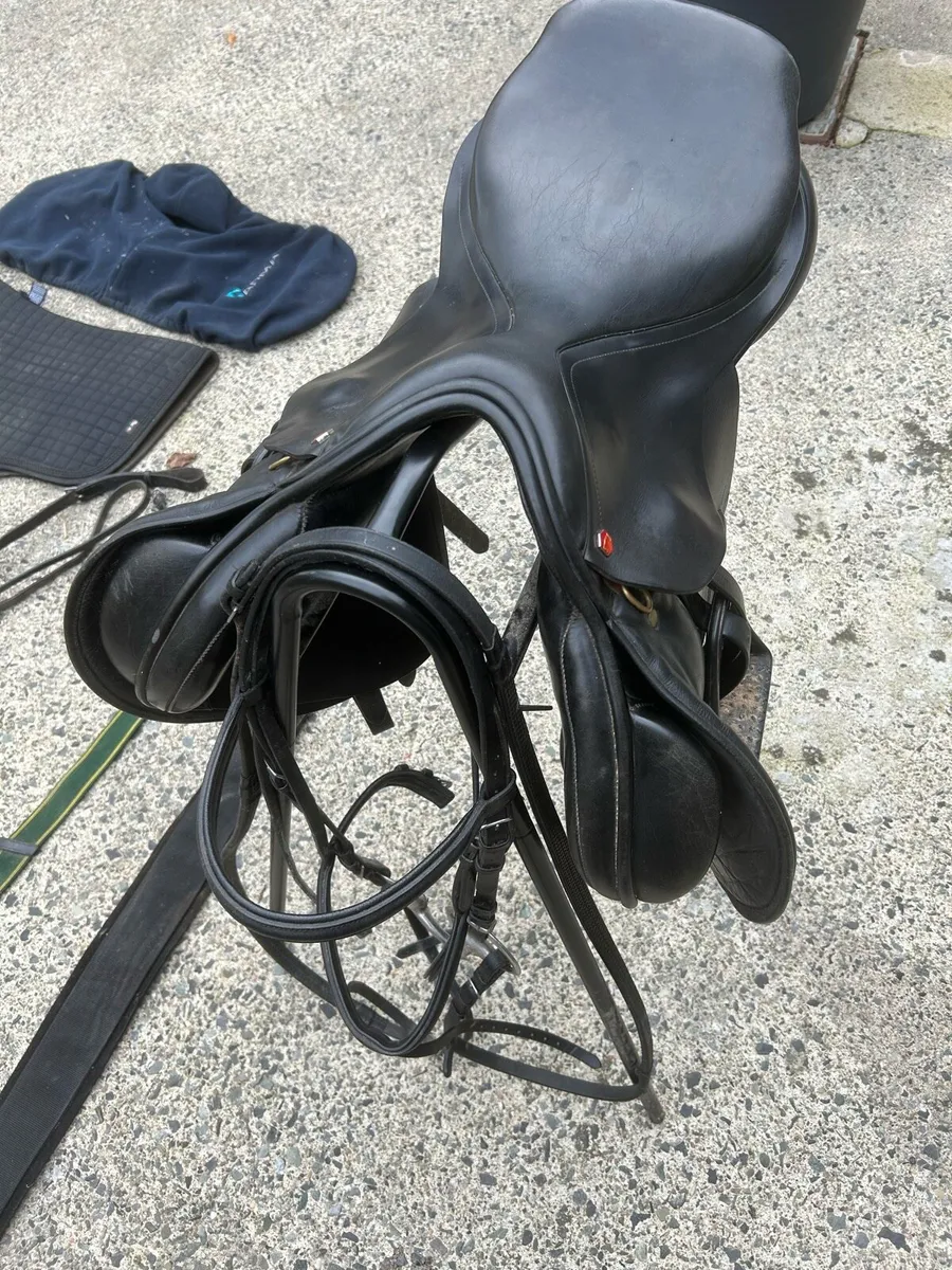 Albion K2 Jump Saddle 17.5 Medium - Image 3