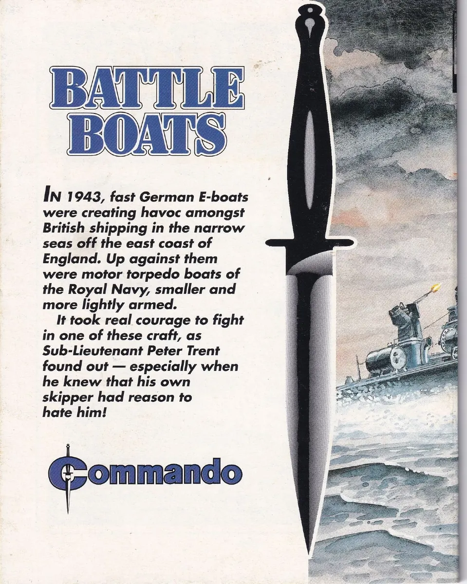 COMMANDO #3178 BATTLE BOATS 1998 DC THOMSON - Image 2