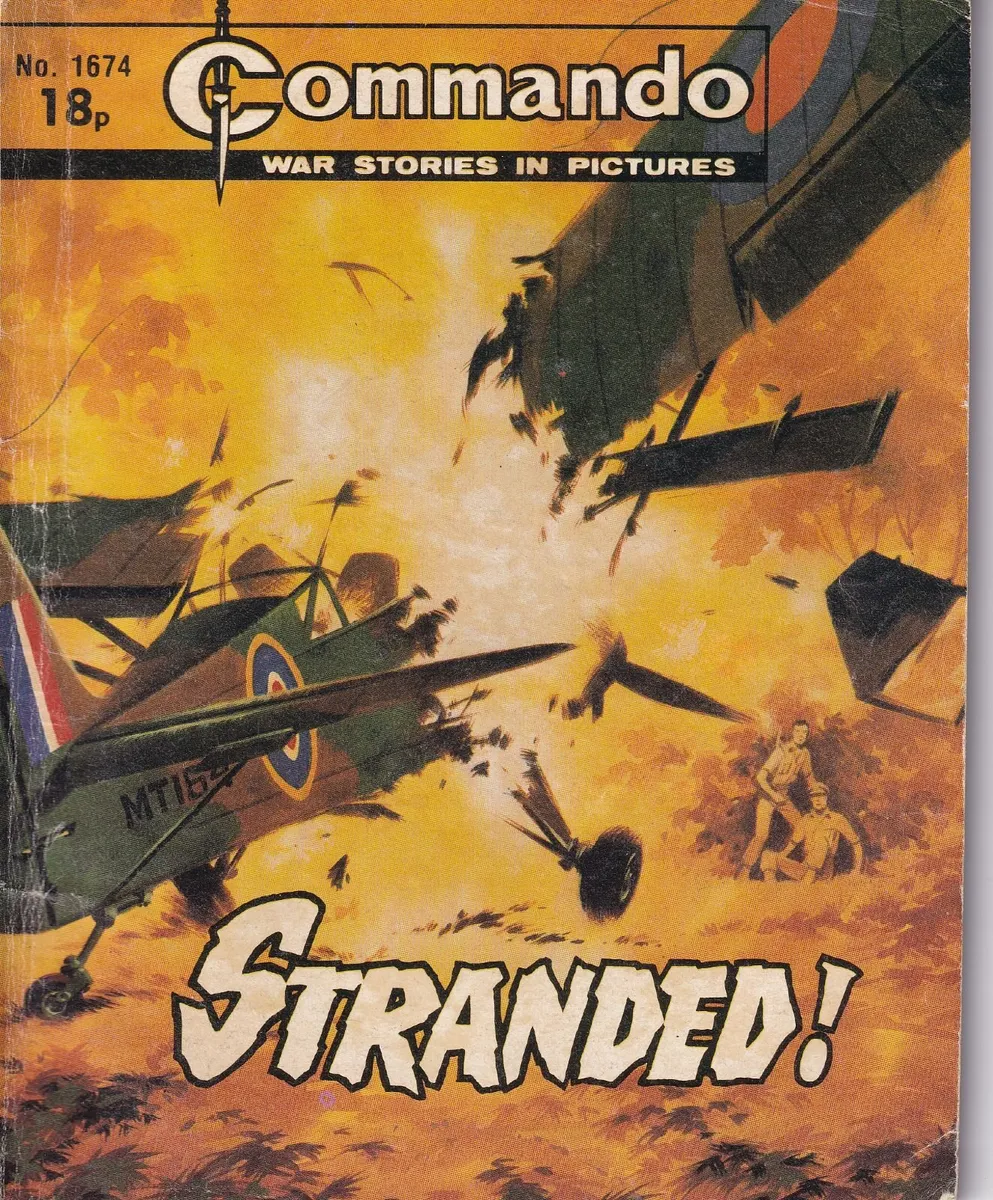 COMMANDO #1674 STRANDED 1993 DC THOMSON - Image 1