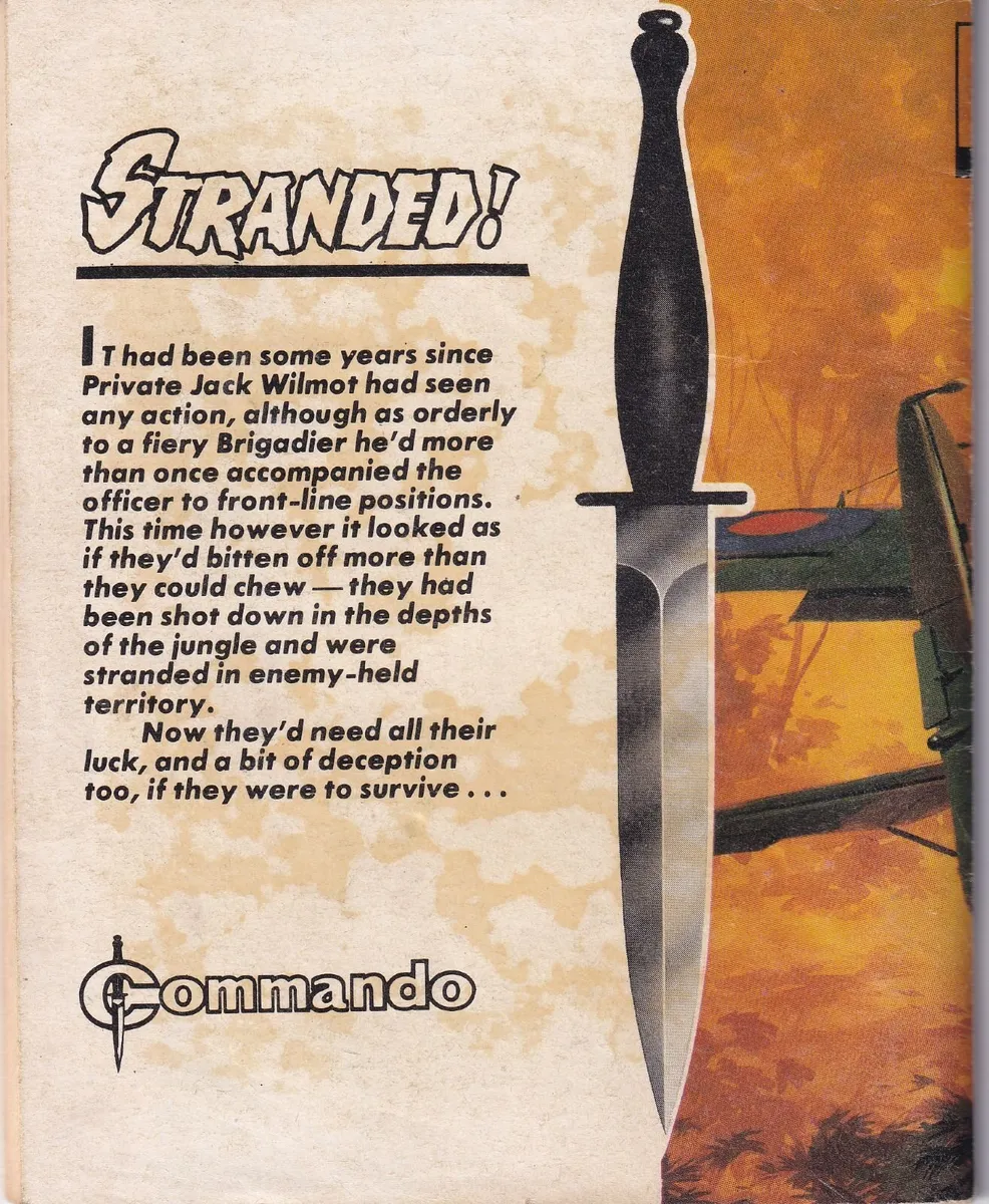 COMMANDO #1674 STRANDED 1993 DC THOMSON - Image 2