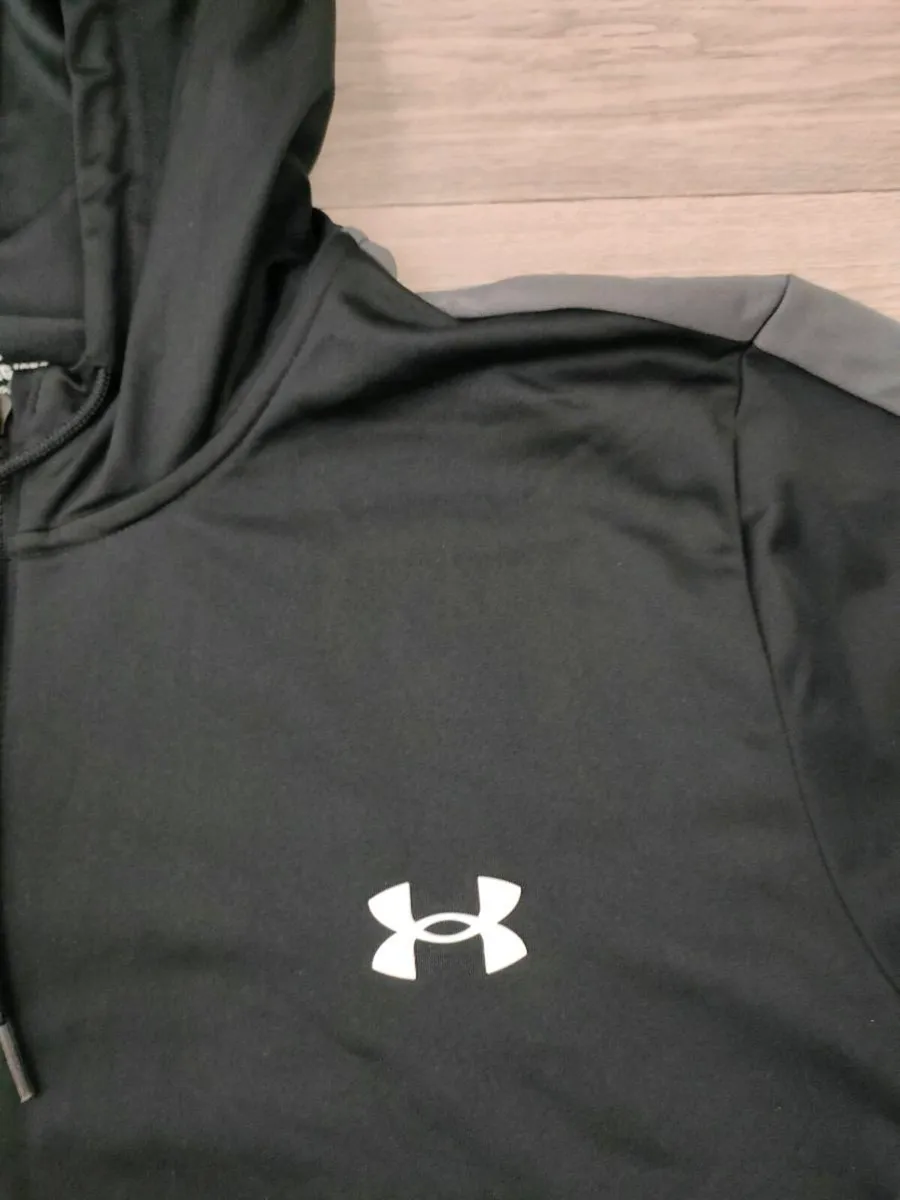 Under Armour Full Zip Hoodie Jacket Mens XXL - Image 3