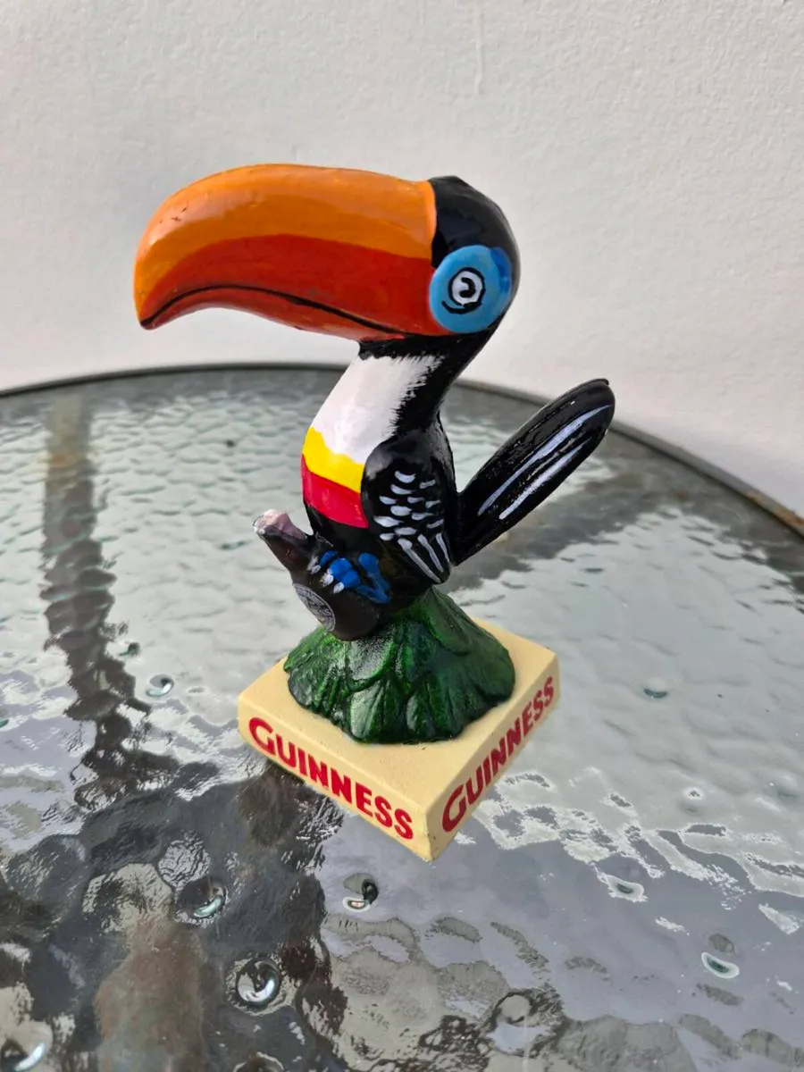 Guinness cast iron  toucan