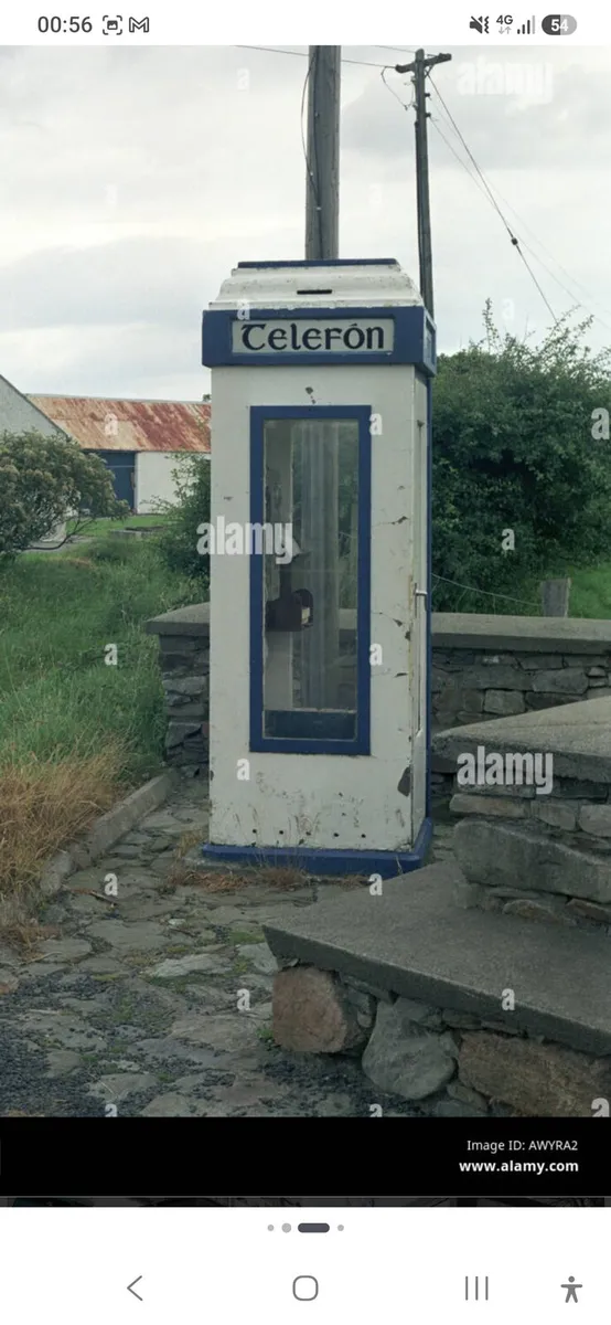 Wanted old Telecom Éireann telephone box - Image 1