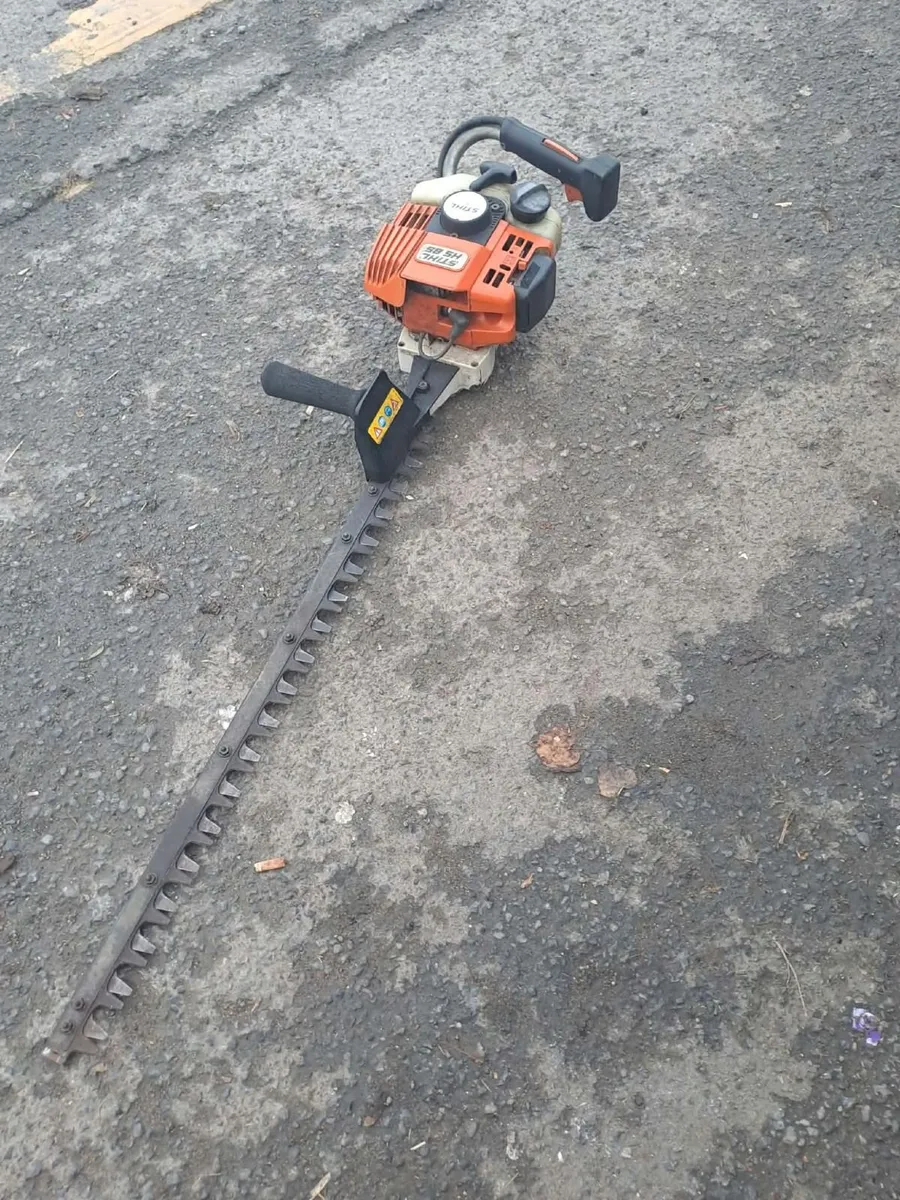 Sthil MS 85 side hedge strummers running 💯 - Image 2