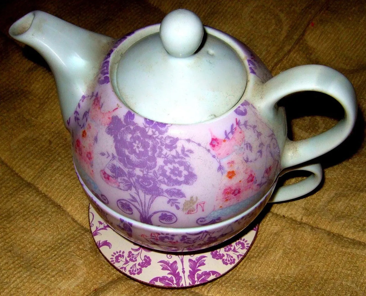 Vintage Paperchase Fine Porcelain "Tea for One" - Image 3