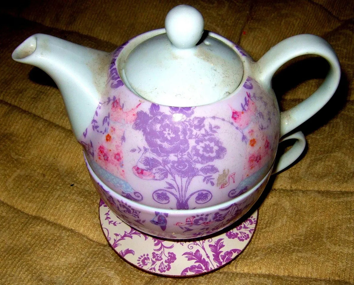 Vintage Paperchase Fine Porcelain "Tea for One" - Image 4