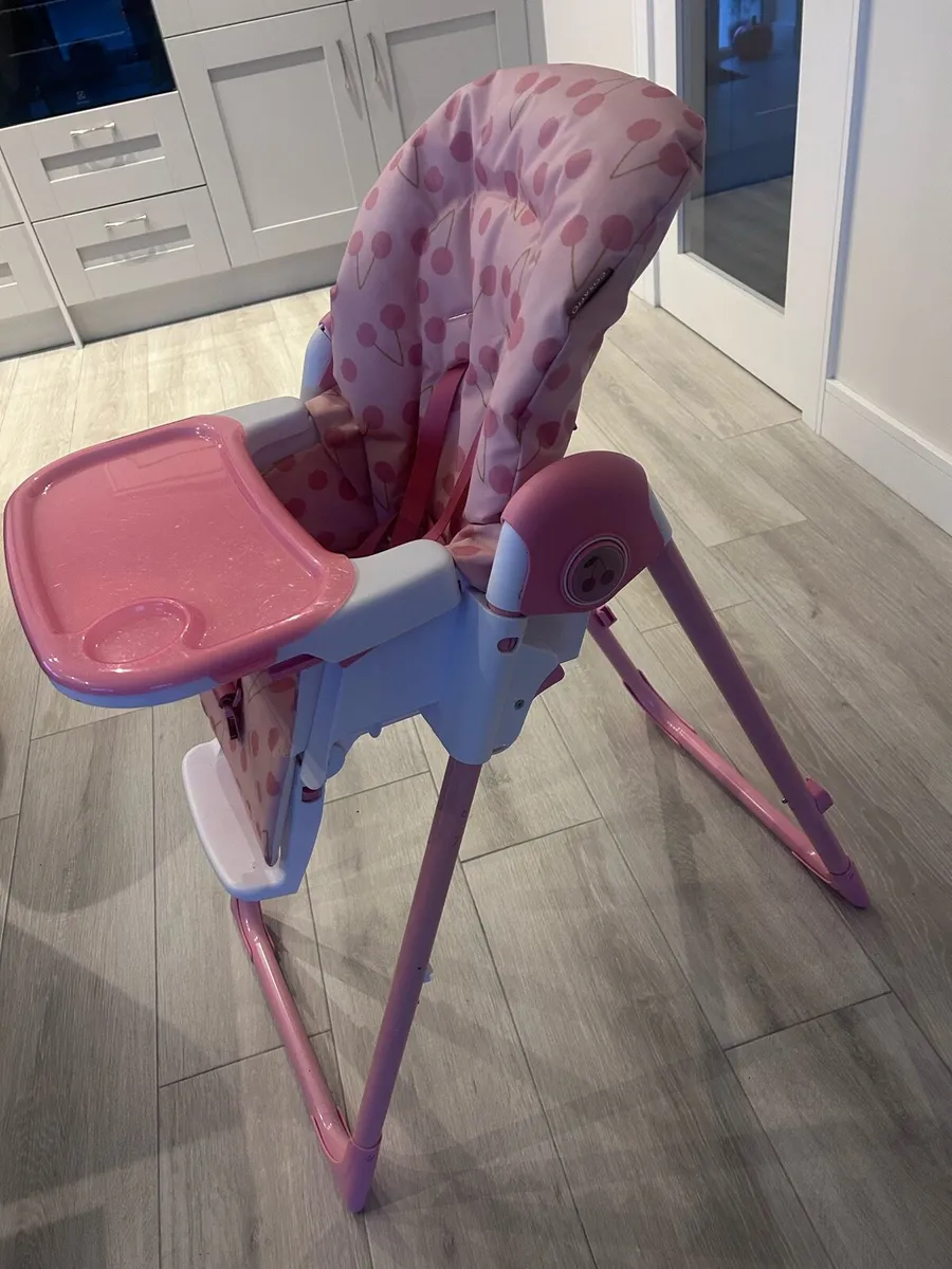 Cosatto Pink Highchair - Image 2