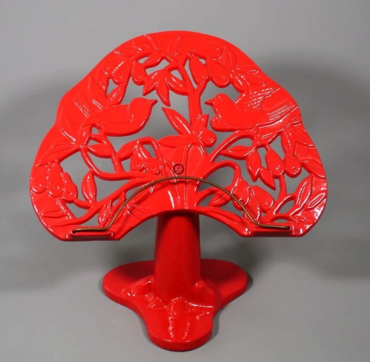 Vintage Heavy Cast Iron Cookbook Stand - Image 1