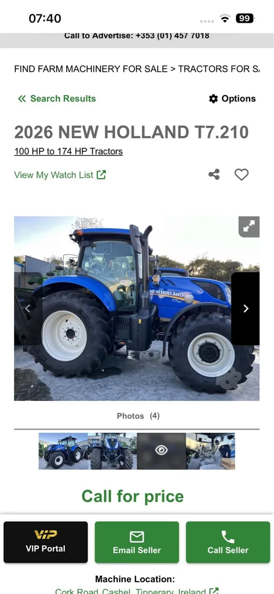 Wanted.   Tractor driver