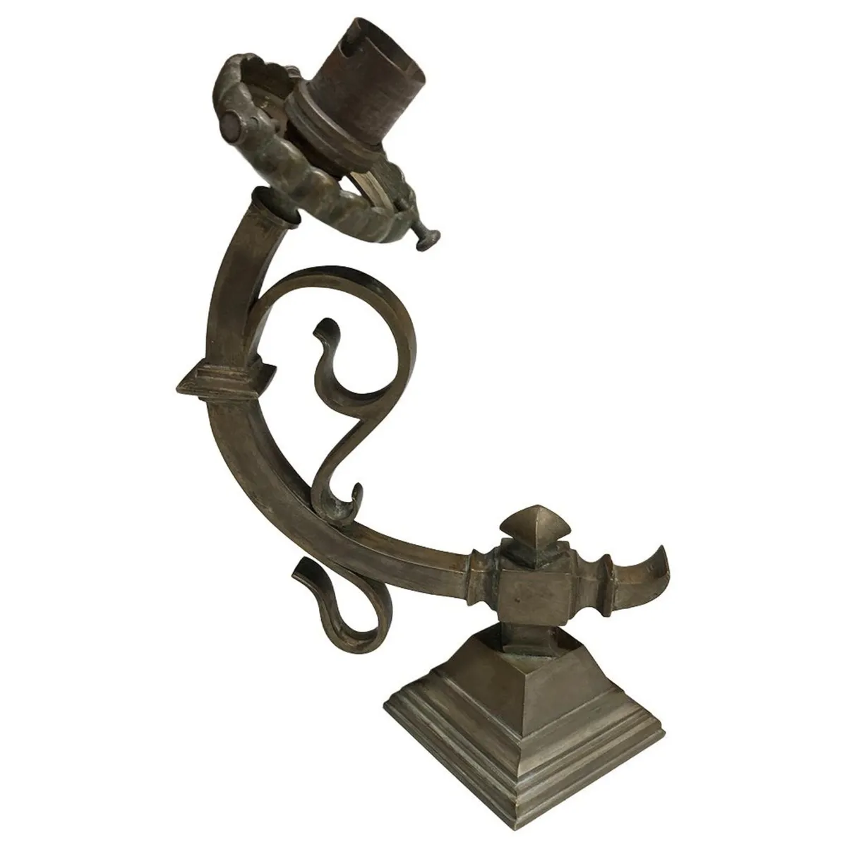 Antique French Bronze Wall Sconce - Image 1