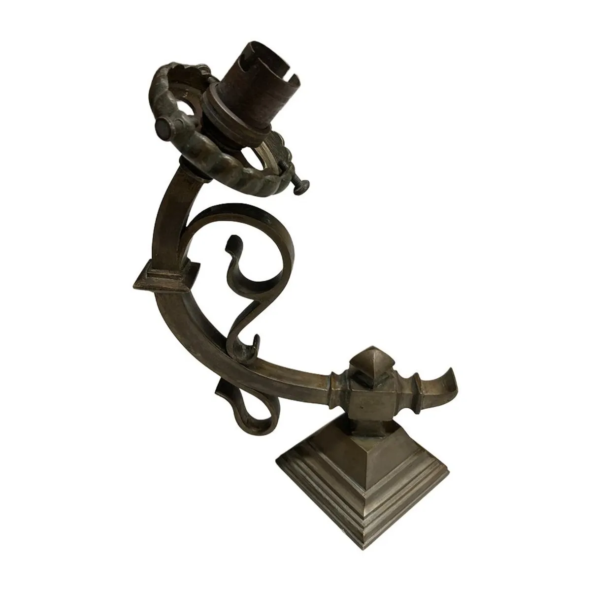Antique French Bronze Wall Sconce - Image 2