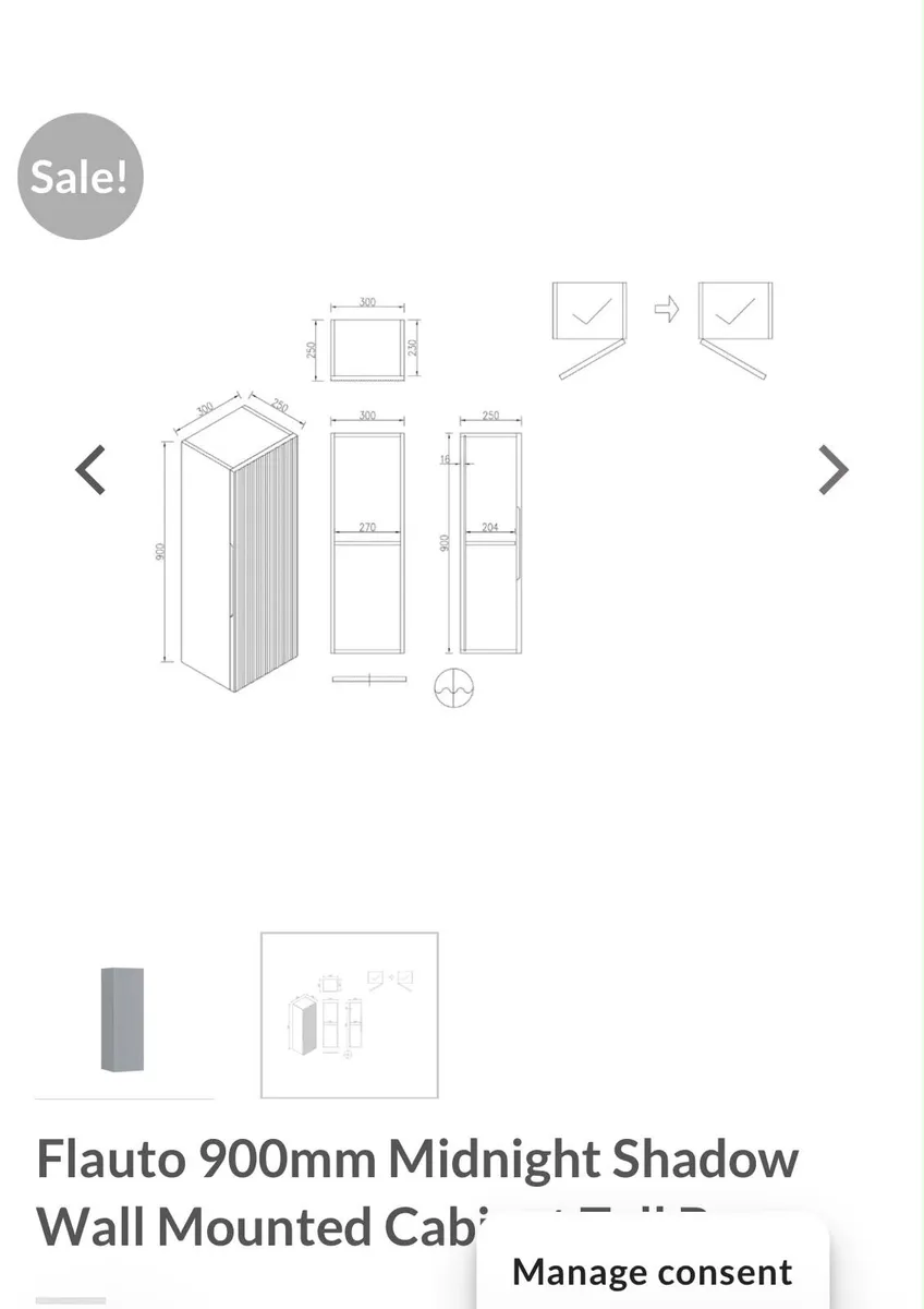 Bathroom Cabinet - Image 2