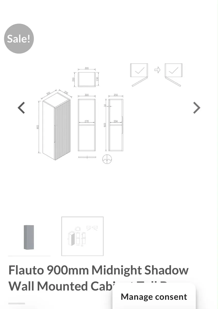 Bathroom Cabinet - Image 3